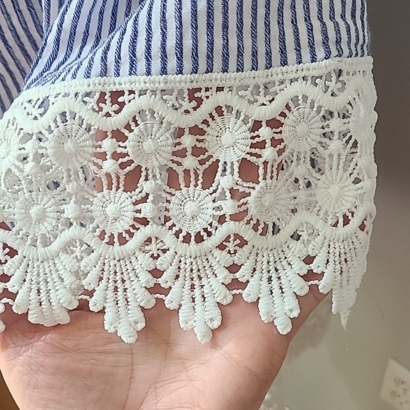 Anthropologie Bishop and Young St. Tropaz Off the Shoulder Top - Picture 5 of 12